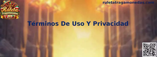 Información sobre términos de uso, privacidad y seguridad digital de Ruleta Tragamonedas